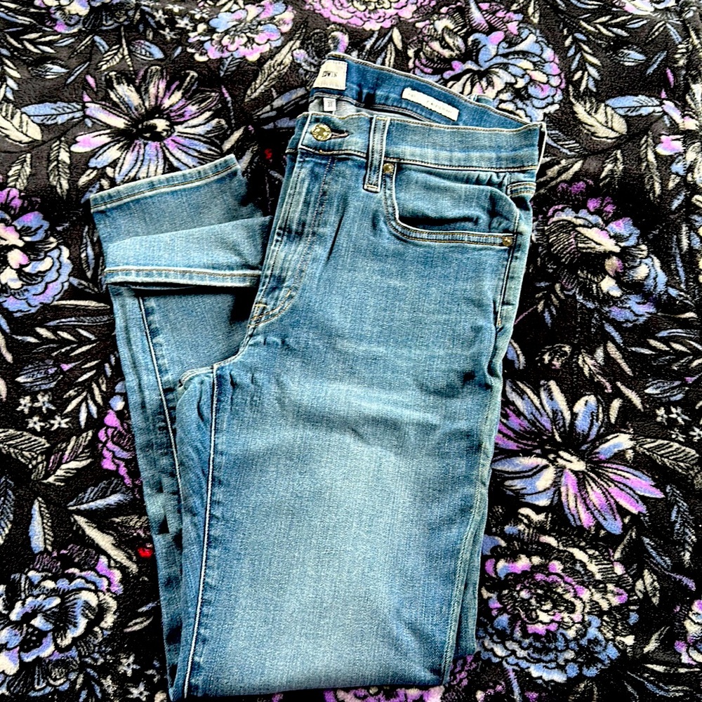 EDWIN pixie mid rise skinny jeans 31